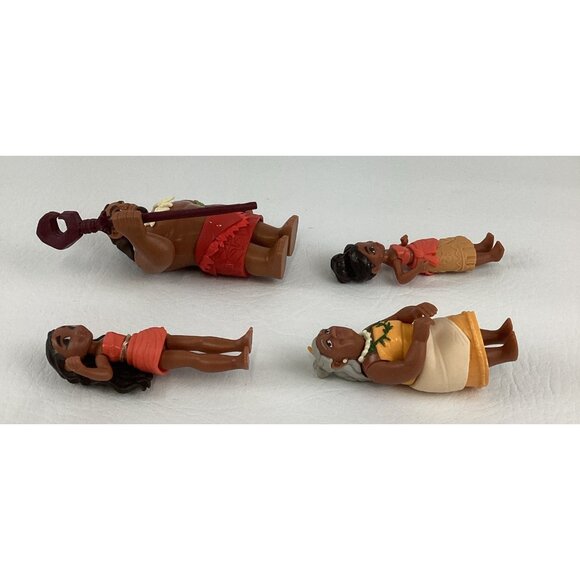 Disney Moana Deluxe Collectible Figure Chief Tui Gramma Tala Lot Hasbro Toy - Picture 5 of 6